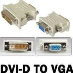 DVI-D to VGA Adapter